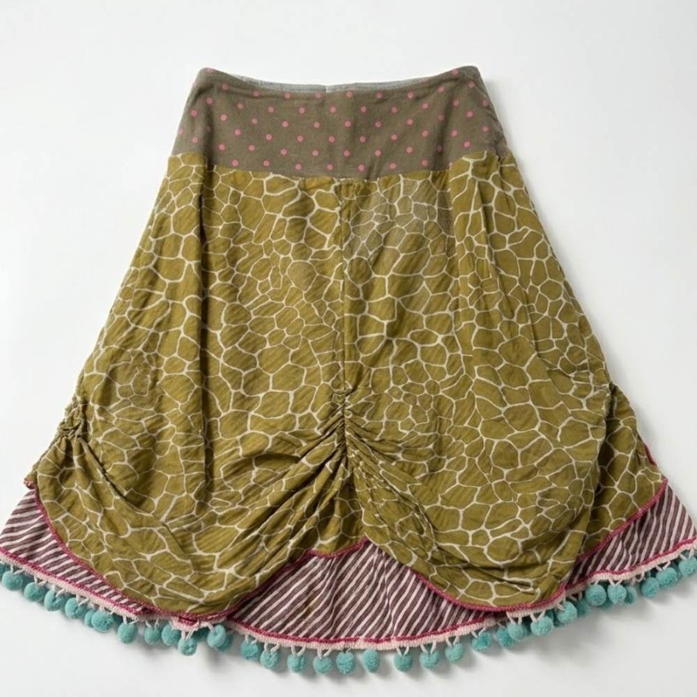 Aimee G Reversible Artsy Whimsy Skirt S/M